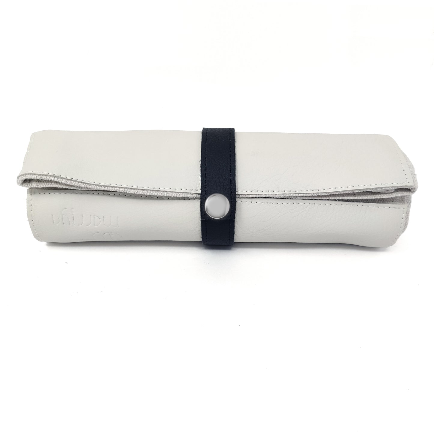 Ecru & Black Roll Up Prayer Mat - سجادة صلاة
