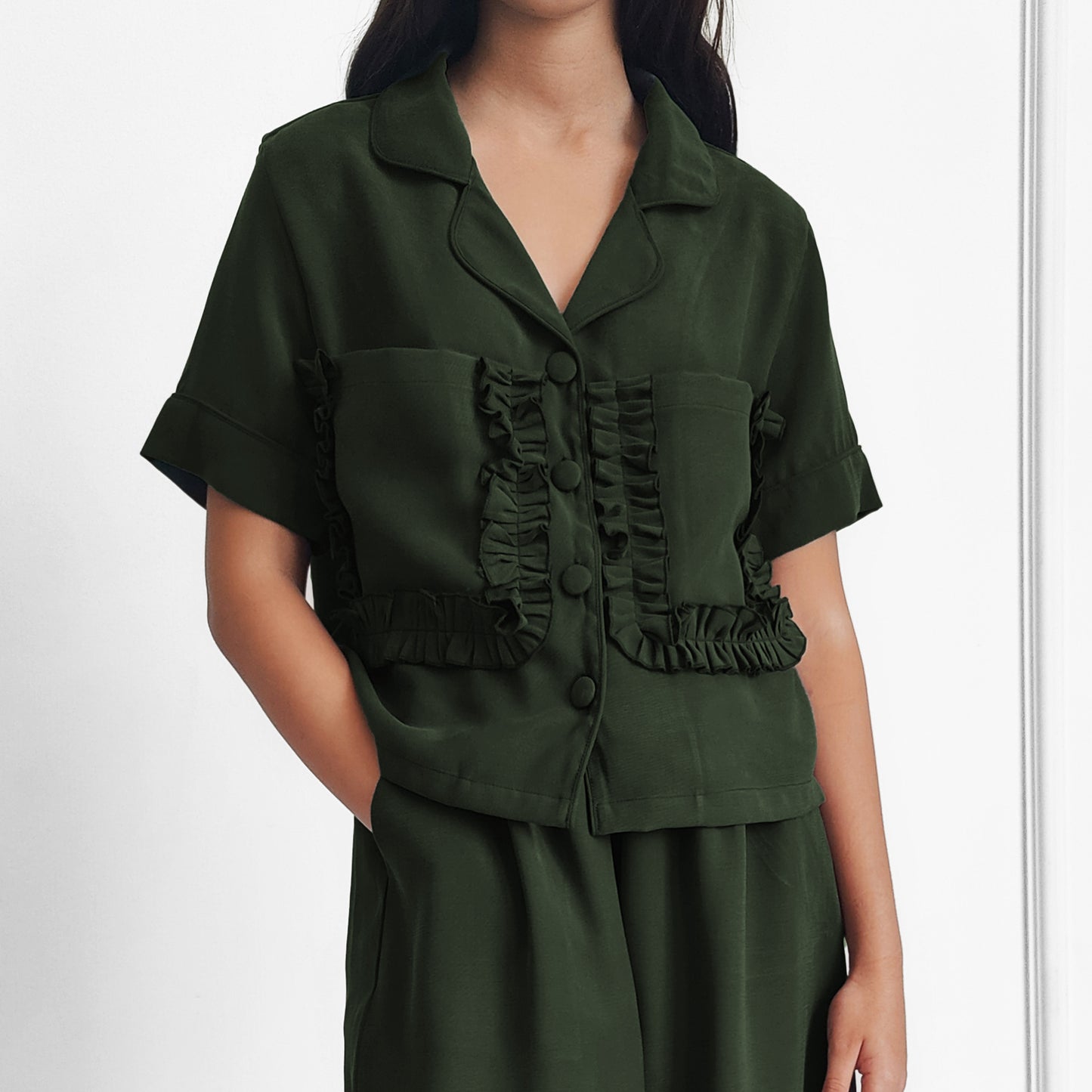 Frills Loungewear - Green