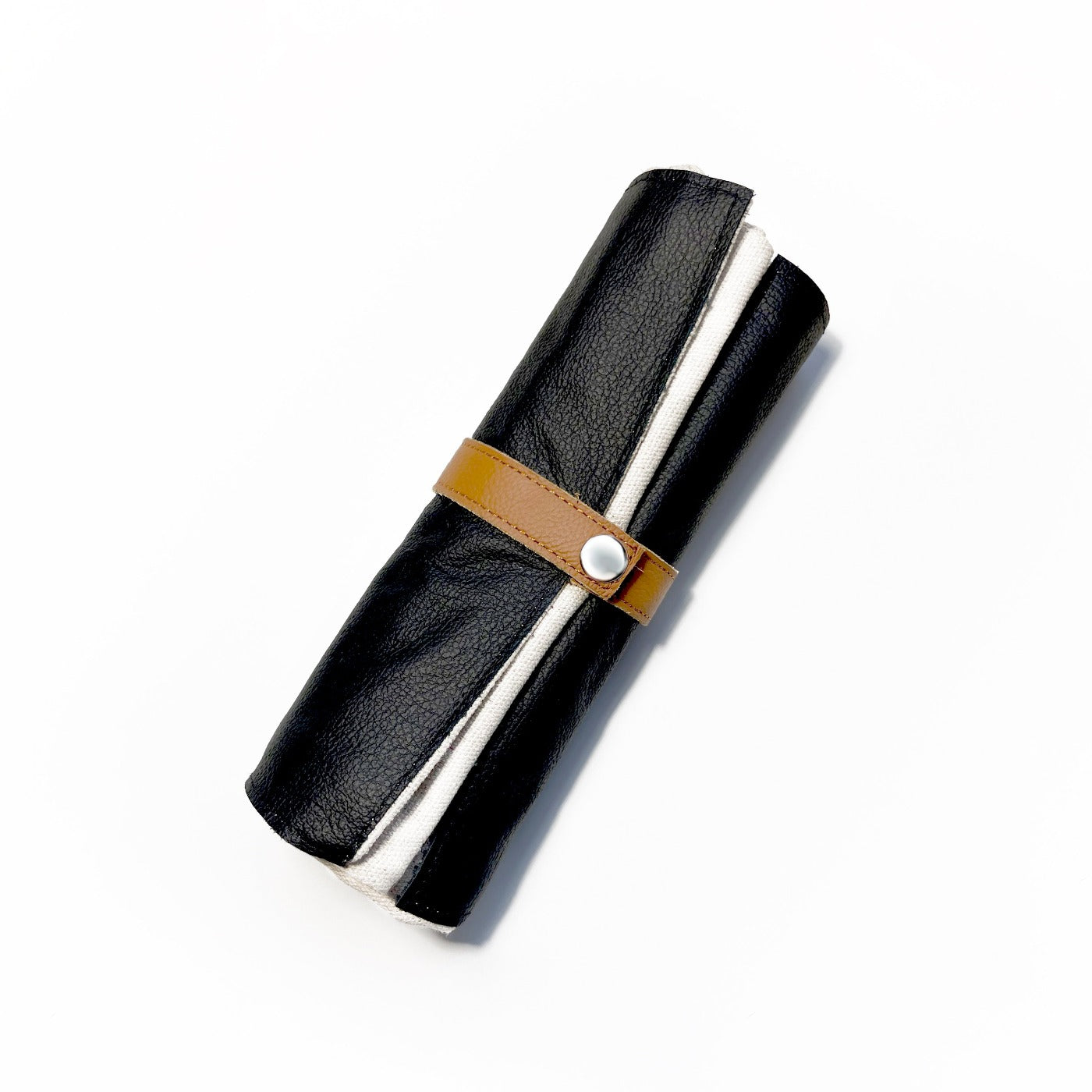 Black & Tan Roll Up Prayer Mat - سجادة صلاة