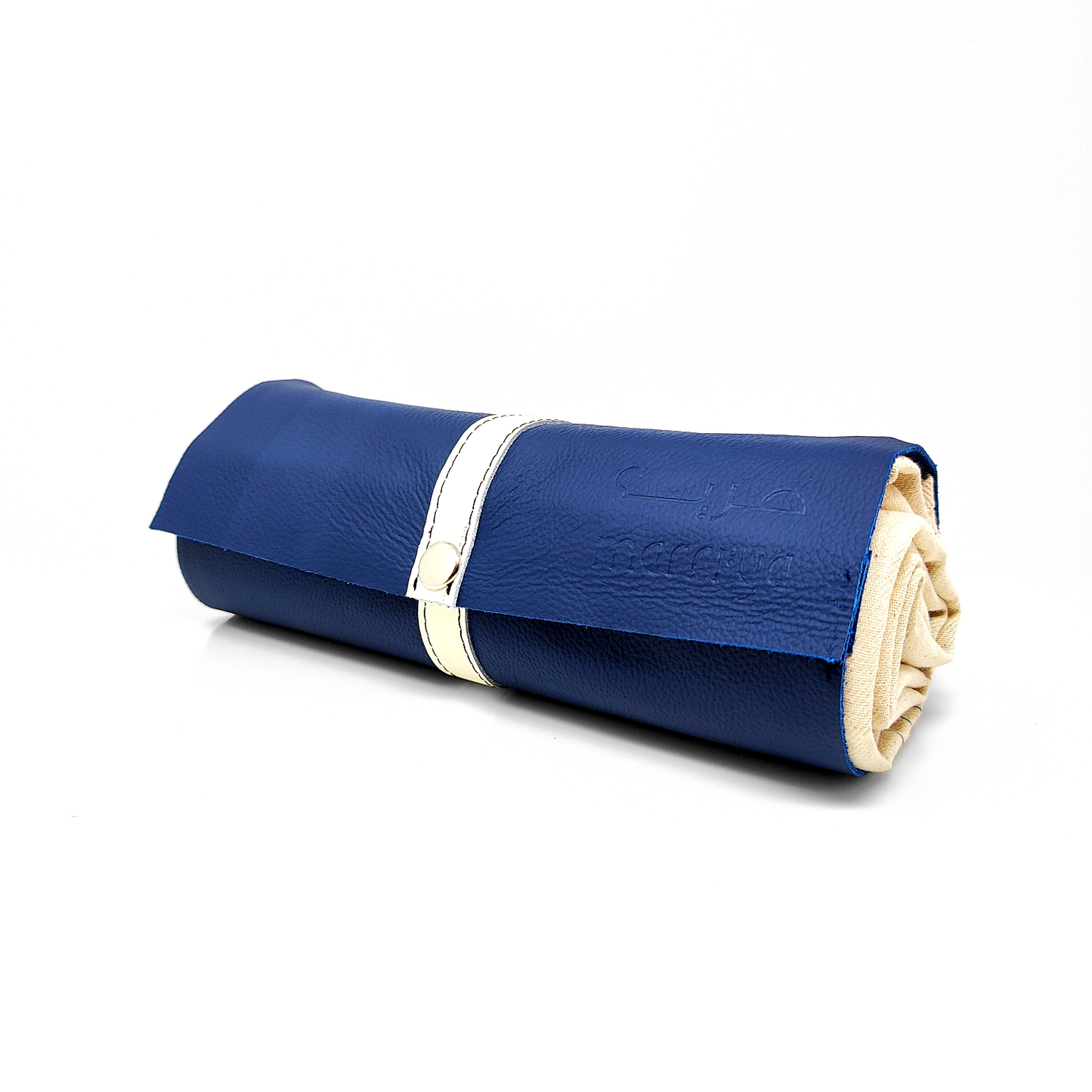 Sa'ad -V- Navy Blue Roll Up Prayer Mat - سجادة صلاة