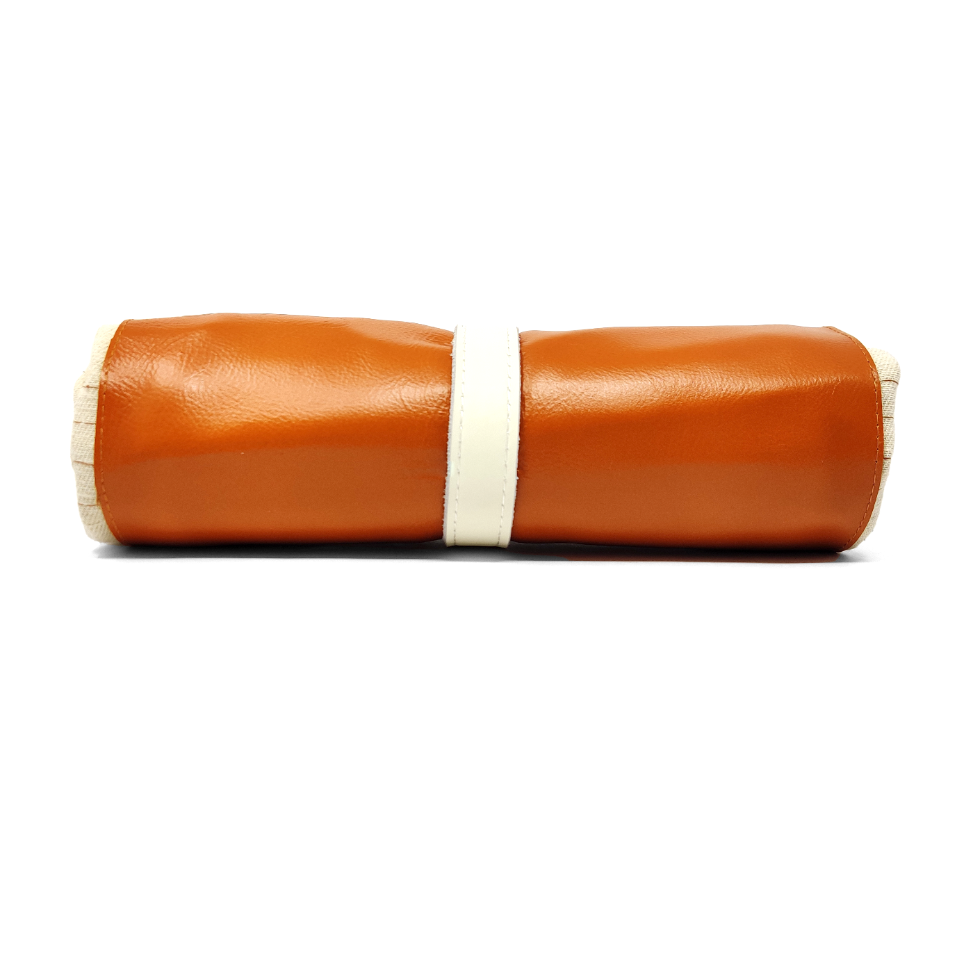 Orange & Ecru Roll Up Prayer Mat - سجادة صلاة