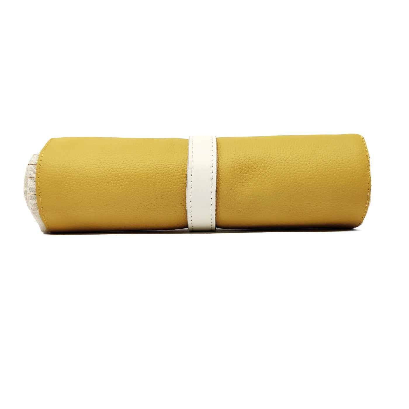 Yellow & Ecru Roll Up Prayer Mat - سجادة صلاة